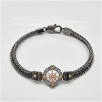 Bracciale Santomà Uomo in Argento BR1/913TR